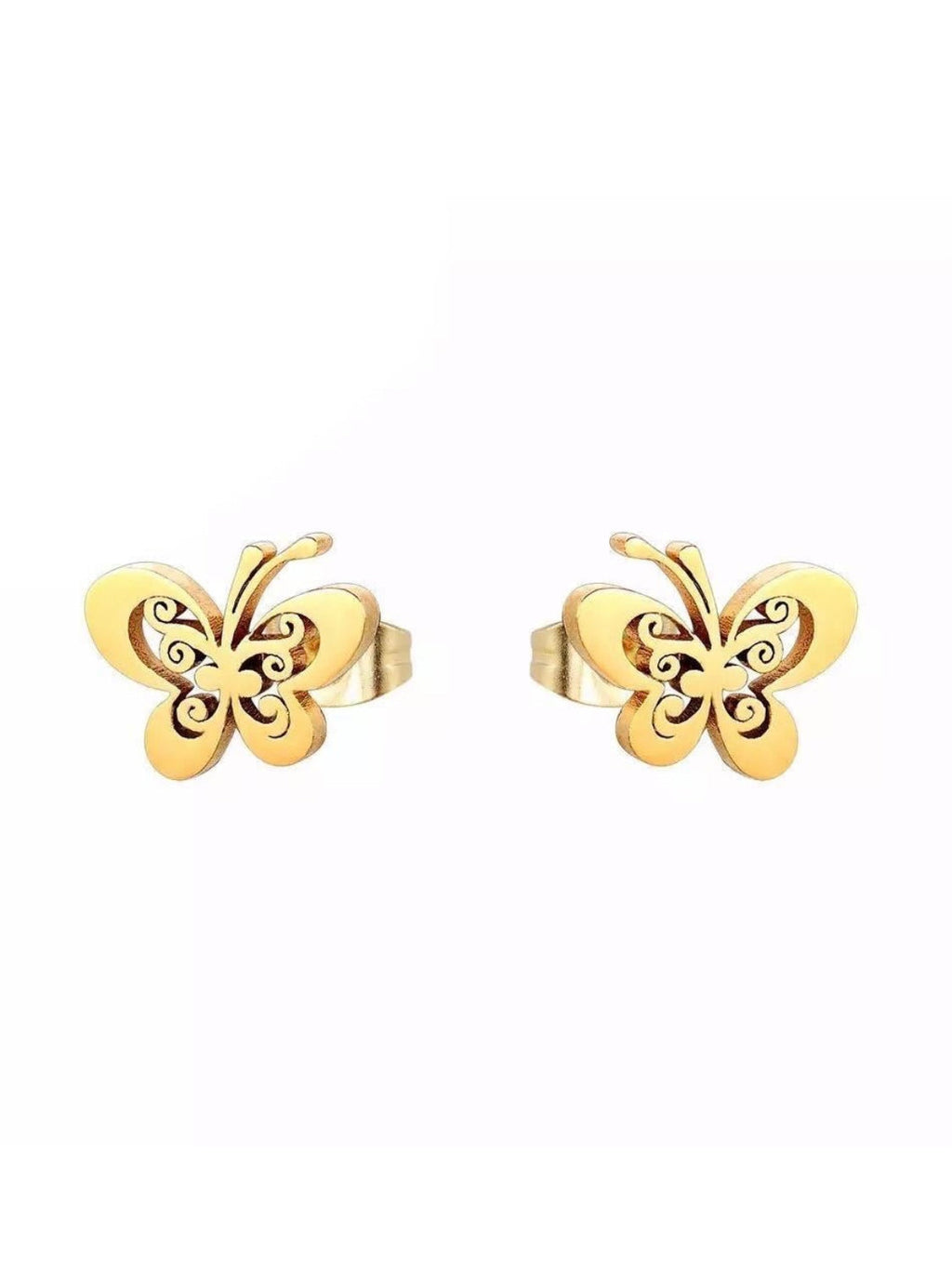 Aretes mariposa