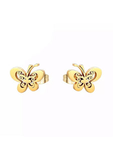 Aretes mariposa