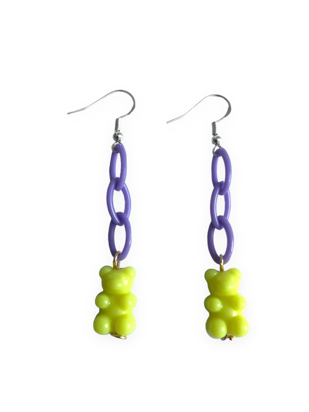 Aretes Osito gomita amarillo